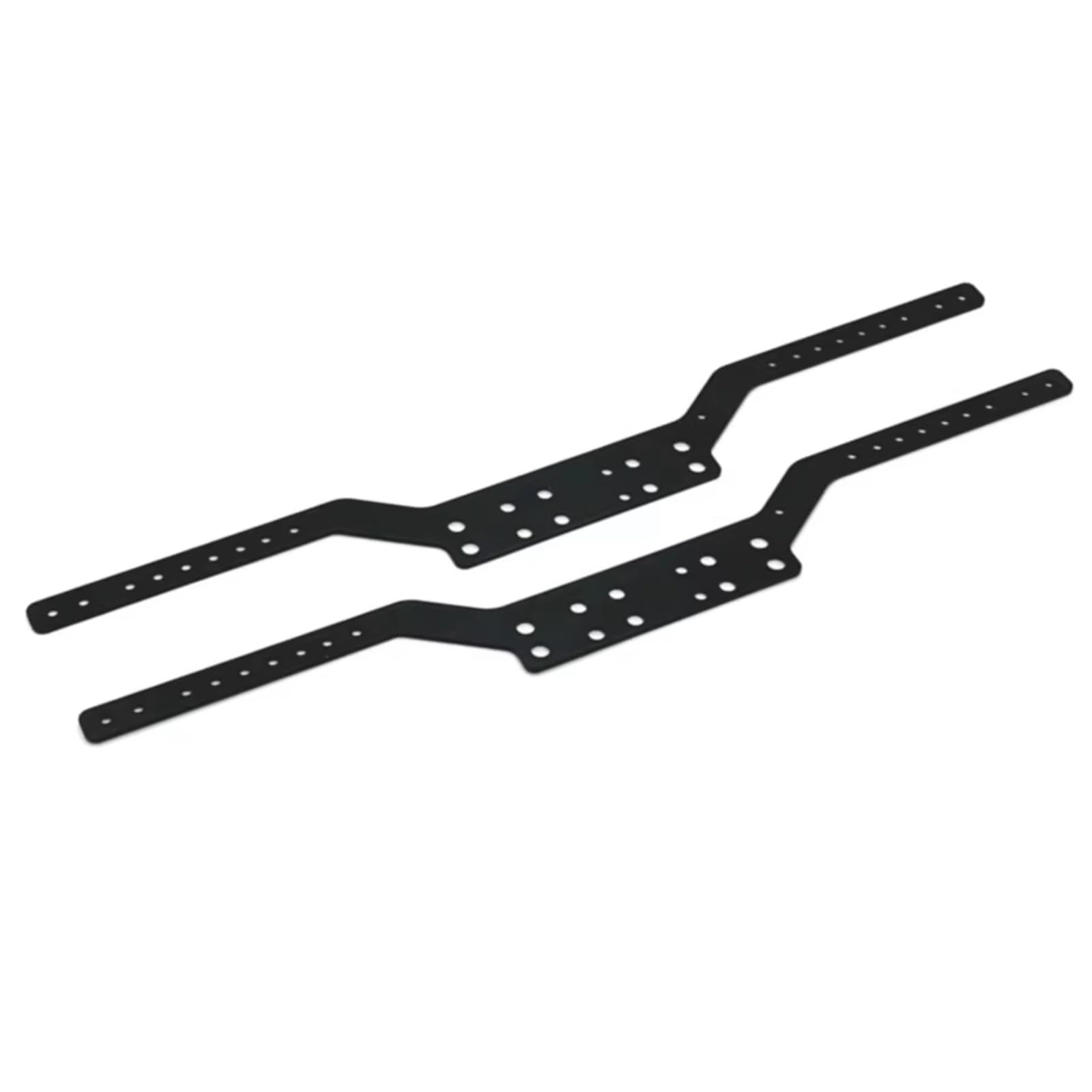 GTFRUQAS RC Ersatzteile Für MN78 Für MN168 1/12 2 Stücke Metall Für Chassis Strahl Träger Seite Rahmen Für Chassis RC Auto Upgrade Teile Zubehör(Black) von GTFRUQAS