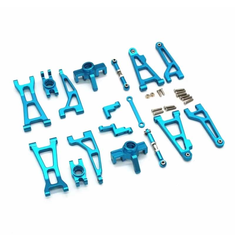 GTFRUQAS RC Ersatzteile Für Mjx Für Hyper Go Für 16207 16208 16209 16210 H16 1/16 Geändert Rc Drift Auto Fernbedienung Autos Metall Upgrade Zubehör(Blue) von GTFRUQAS