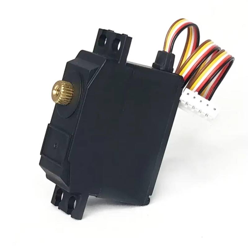 GTFRUQAS RC Ersatzteile Für Wltoys Für 12428 12423 1/12 25g Kunststoff Servo Lenkgetriebe Servo RC Auto LKW Modell Lenkung Teil Zubehör Micro RC Servo(Size1) von GTFRUQAS