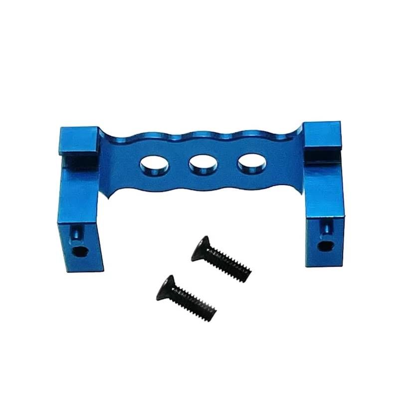 GTFRUQAS RC Ersatzteile Für Wltoys Für 144001 1/14 124016 124017 124018 124019 1/12 Lenkgetriebe Feste Basis Lenkgetriebe Für Sitz Presse Ersatzteile(Blue) von GTFRUQAS