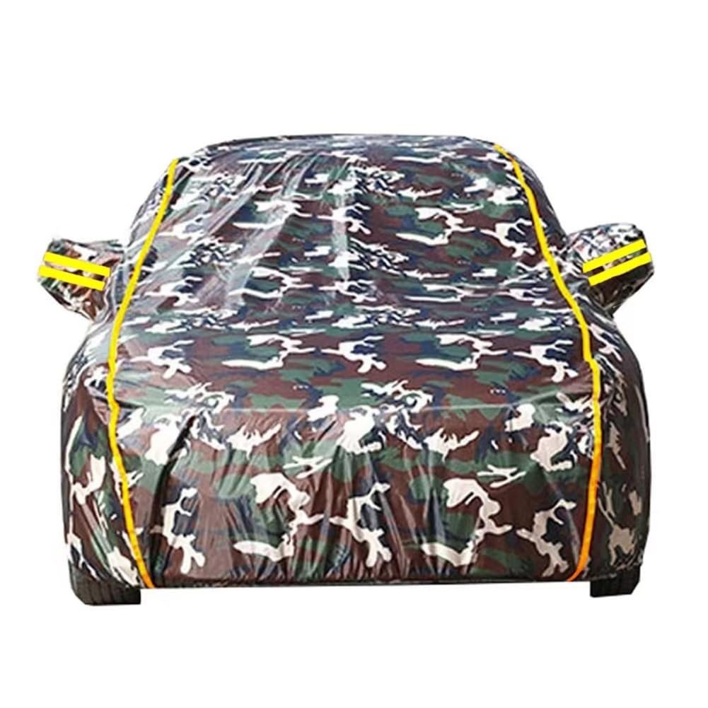 Autoabdeckung Wasserdicht für Mercedes Benz ML 350/S 350 Autogarage Abdeckung Autoabdeckung Outdoor Staubdicht Kratzfest UV-Schutz mit Reißverschluss (Color : Camouflage, Size : ML 350) von GTJF