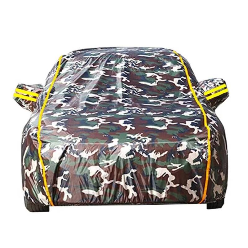 GTJF Autoplane Wasserdicht Atmungsaktiv Passend für Mitsubishi Magna 1985-1987, Vollgarage Autoabdeckung für Regen Sonne Staub Schutz, Auto Abdeckplane Abdeckung(Camouflage) von GTJF