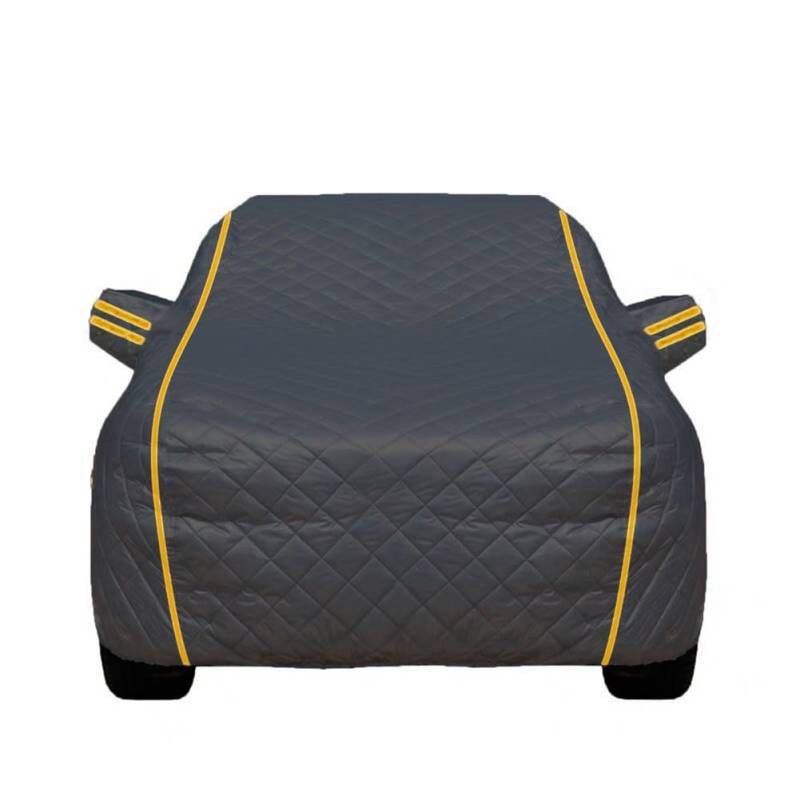 Hagelschutzplane Auto Für Citroen Grand C4 Picasso | Hagelschutz Auto Auto Abdeckplane Wasserdicht Autoabdeckung Sonnenschutz Autoplane Anti-schmutzig Hageldecke Für Auto(Black) von GTJF