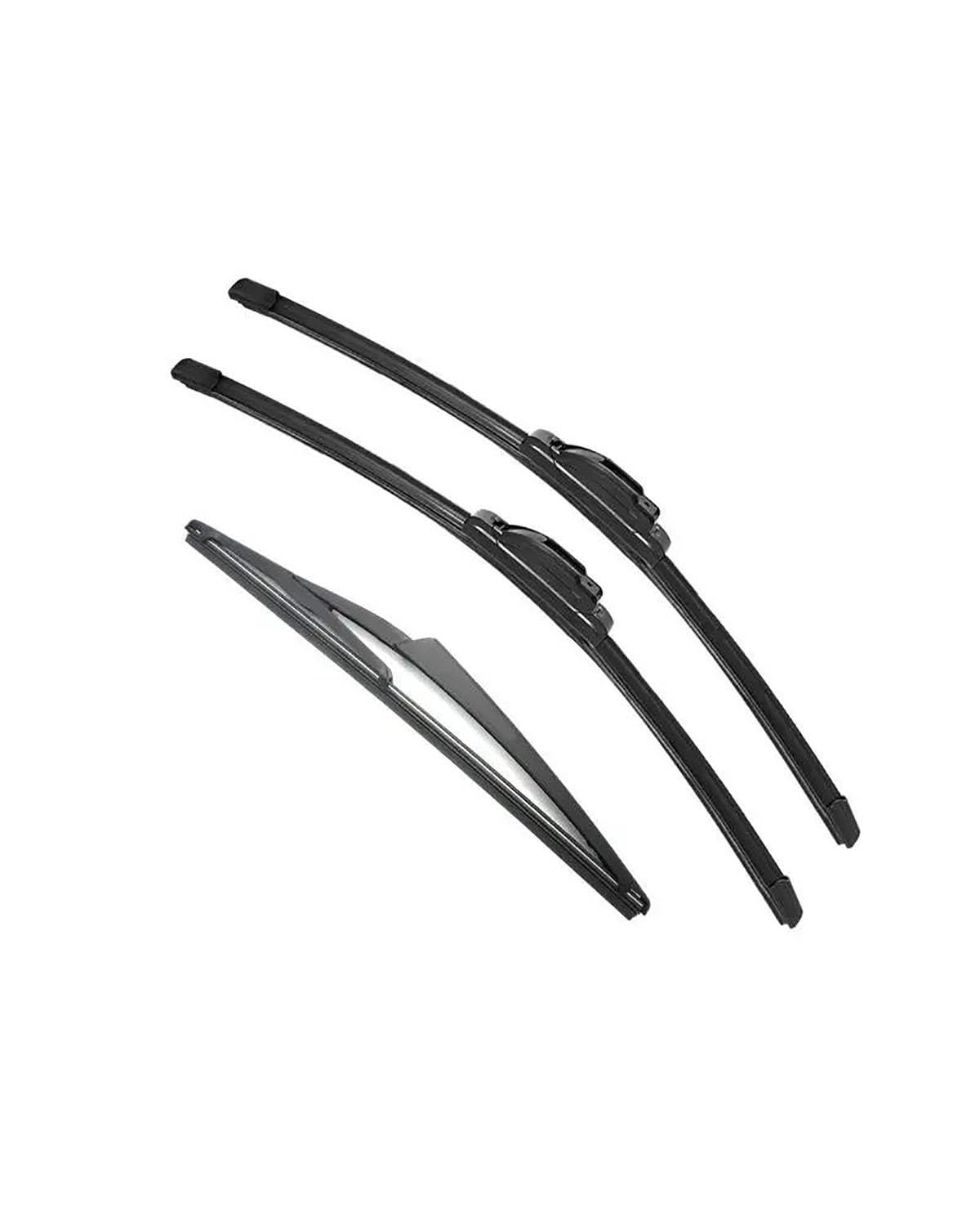 Automotive Scheibenwischer For Qashqai J11 2013 2014 2015 2016 2017 2018 2019 2020 Double Rubber Car Wiper Windshield Wipers Rubber Car Accessories(3PCS) von GTOQEV