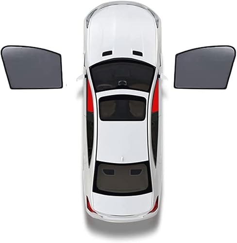 Auto Seitenfenster Sonnenschutz Für Nissan Qashqai 2016-2023, Magnetisch Sonnenschutz Vorhang UV Schutz Sonnenblenden Privacy Protection Accessories,A/2 Front Doors von GTRFDGHT