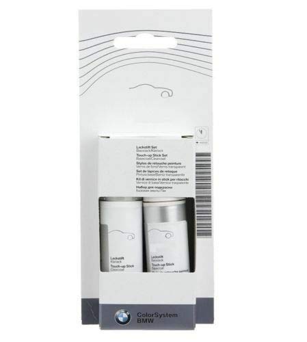 BMW Lackstift-Set, Code 354, Titan-Silber-Metallic 51910302248 2x12ml von GTV INVESTMENTS