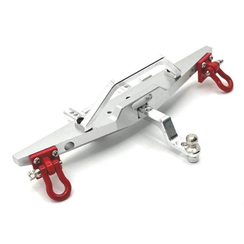 GTVNPOA Für MN Für MN82 LC79 1/12 Metall Verbesserte Front Stoßstange Schutz Platte Fernbedienung Crawler Auto Upgrade Teile Zubehör RC Auto Ersatz Teile(Silver) von GTVNPOA