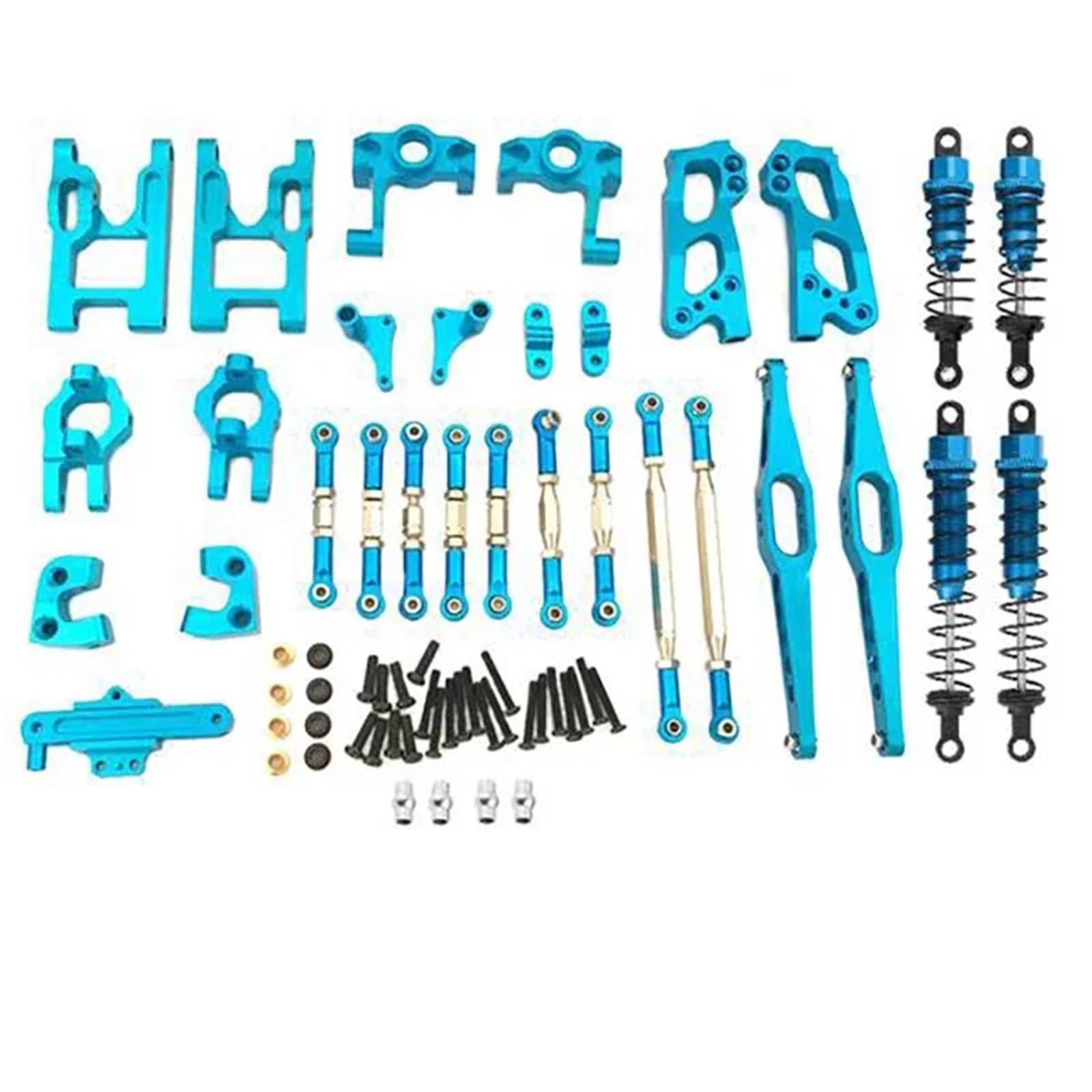 GTVNPOA RC Zubehör Für Feiyue Für FY03 Für WLtoys 12428 12423 Für 1/12 RC Für Buggy Auto Teile Upgrade Zubehör Kit Stoßdämpfer(Blue) von GTVNPOA