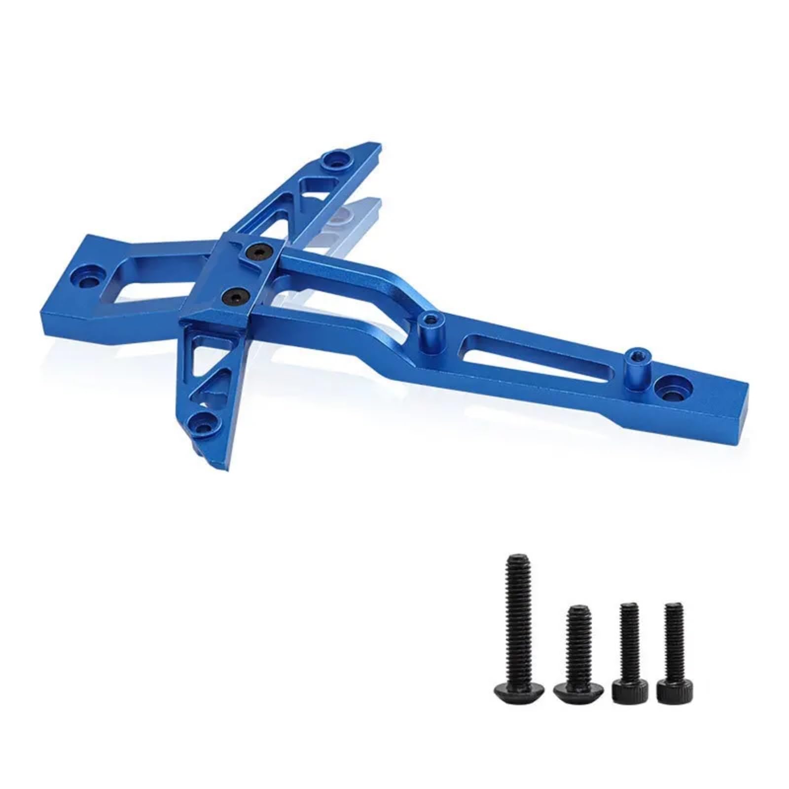 GTVNPOA RC Zubehör Für Traxxas 1/8 Für Maxx Für Slash 1/10 Für Maxx RC Auto Metall Front Für Chassis Brace 8921 Upgrade Teile Geändert Zubehör(Blue) von GTVNPOA