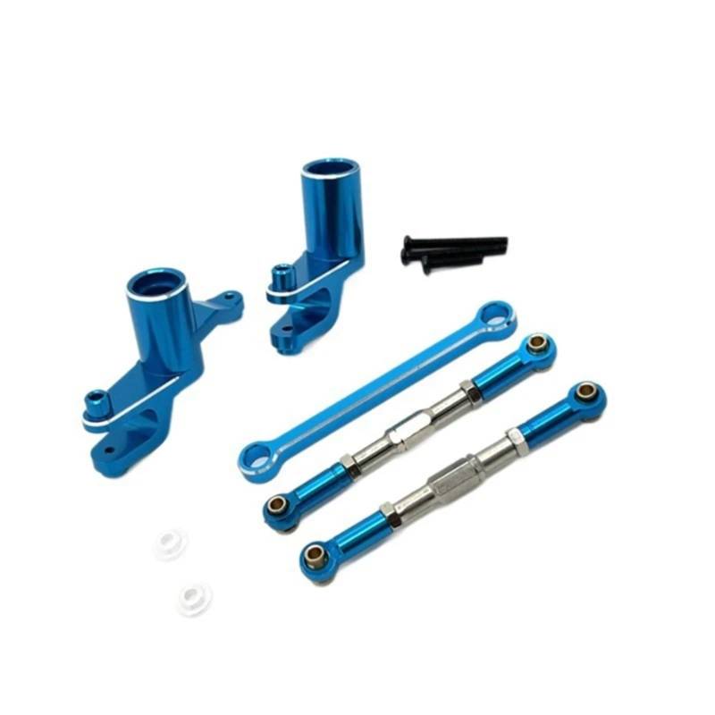 GTVNPOA RC Zubehör Für Udirc 1/12 UD1201 UD1202 UD-12PRO RC Auto Lenkung Montage Zugstange Kit Upgrade Teile Fernbedienung Auto Ersatz DIY Teile(Blue) von GTVNPOA