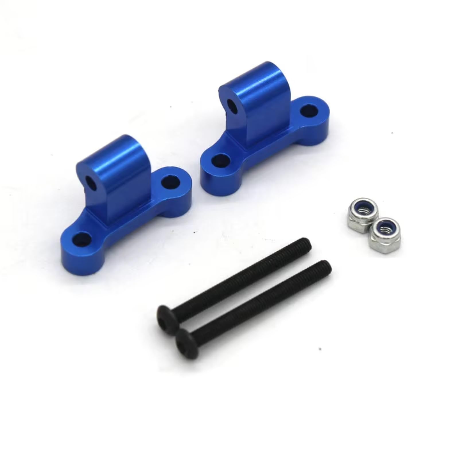 GTVNPOA RC Zubehör Für Yikong YK4082 Yk4083 V3 1/8 Vordere Und Hintere Obere Spurstange Befestigt Für Sitz RC-Fernbedienung Für Kletterfahrrad Metallbeschläge(Blue) von GTVNPOA