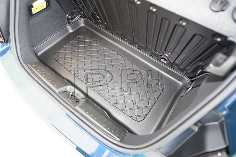Gummierte Premium Kofferraumwanne für FIAT 500e (electric) 3-Türer ab Bj. 2020- von GUA
