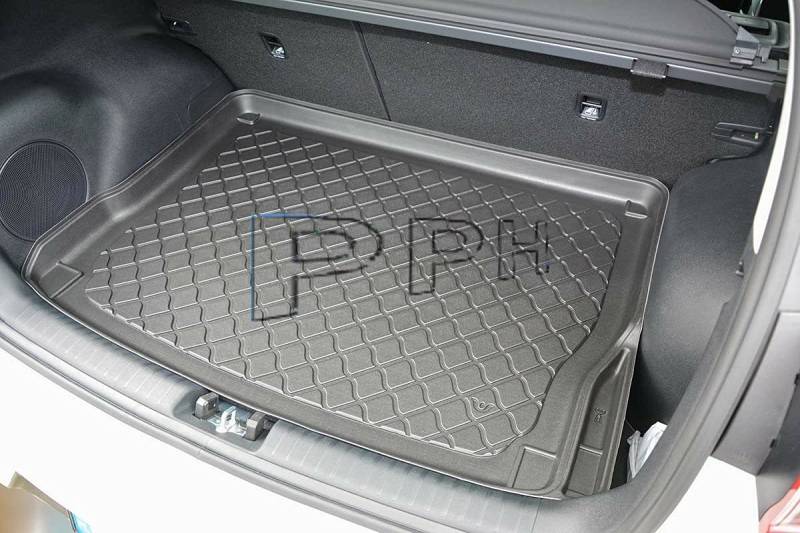 GUA Gummierte Premium Kofferraumwanne passend für KIA NIRO (Hybrid) / NIRO PHEV (Plug-in Hybrid) SUV ab 08.2016- / KIA e-NIRO (Electric) SUV ab 11.2018- von GUA