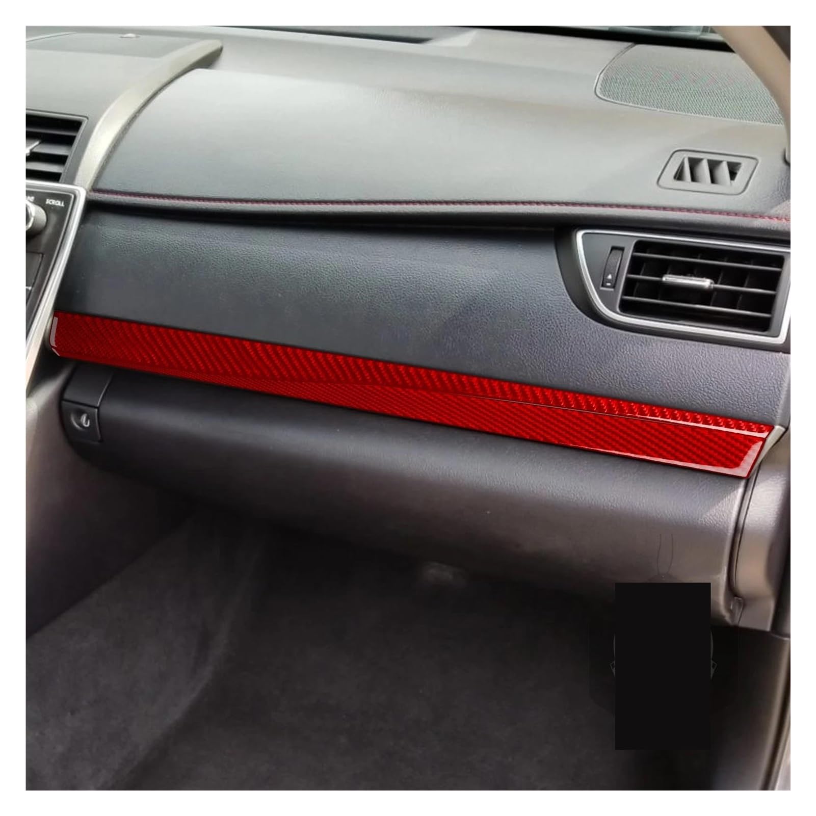 Dekoration Abdeckung Armaturenbrett Handschuhfach Trim Panel Abdeckung Aufkleber Auto Innenform Zubehör Für Camry 2015 2016 2017 von GUICFRF