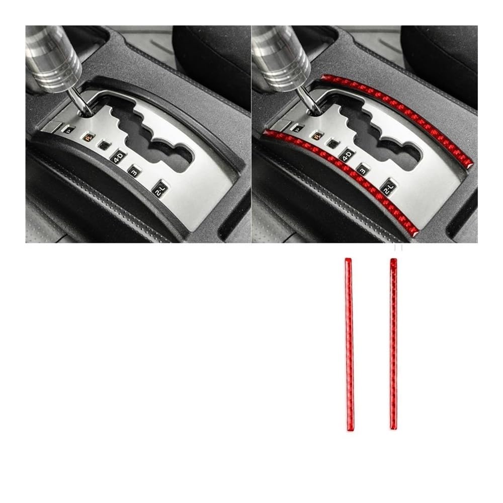 Dekoration Abdeckung Automatische Getriebe Shift Panel Trim Abdeckung Auto Innen Zubehör Dekorative Aufkleber Für FJ Für Cruiser 2007-2021 von GUICFRF