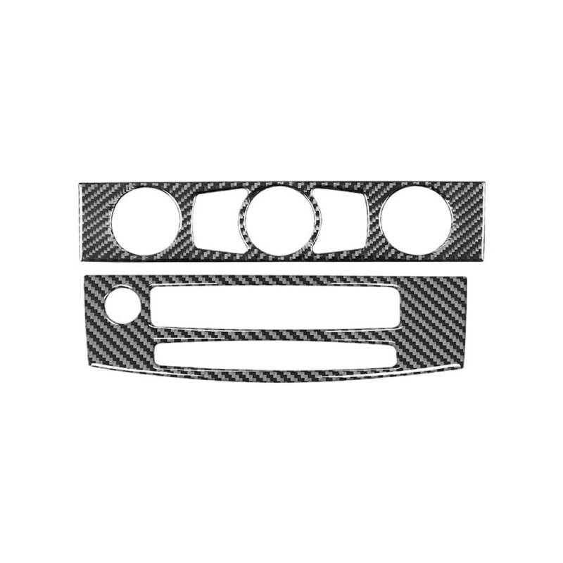 Dekoration Abdeckung Für 5 Serie Für E60 2004-2010 Zubehör Innen Auto Klimaanlage CD Bedienfeld Trim Abdeckung Rahmen Aufkleber von GUICFRF