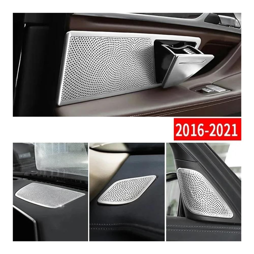 Dekoration Abdeckung Für 7 Serie Für G11 Für G12 2016-2021 Auto Vorne Hinten Tür Panel Dekorieren Abdeckungen Zentrum Dashboard Konsole Stereo Trim Abdeckung von GUICFRF