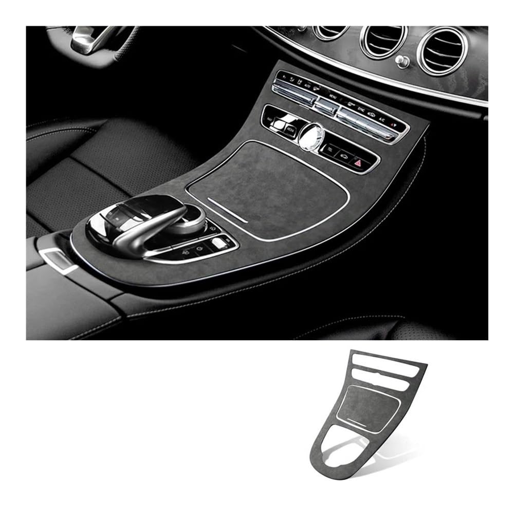 Dekoration Abdeckung Für E Für Klasse Für W213 2016-2018 Auto Center Konsole Getriebe Shift Panel Aufkleber Trim Zubehör von GUICFRF