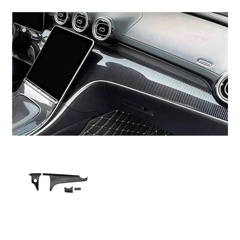 Dekoration Abdeckung Für GLC Für X254 2023-2024 Auto Center Console Dashboard Panel Abdeckung Trim Aufkleber Auto Zubehör von GUICFRF