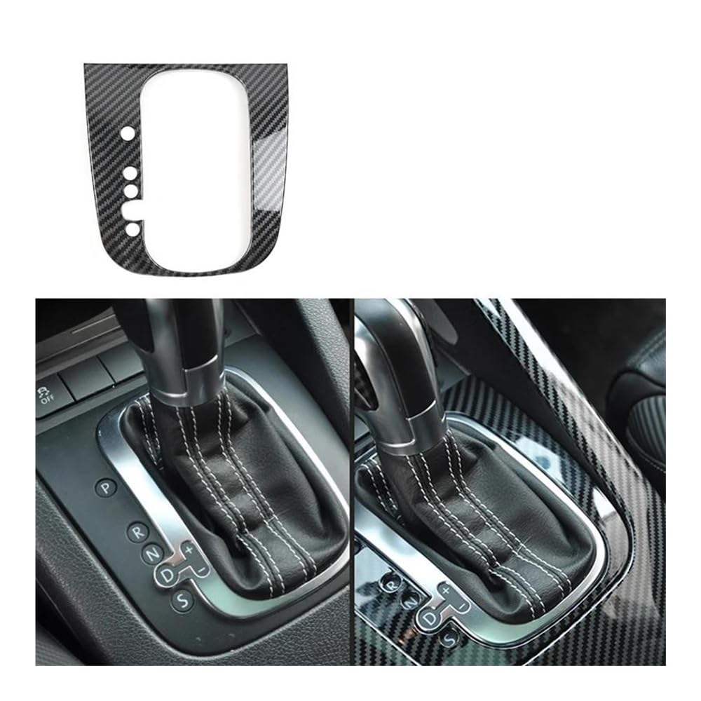 Dekoration Abdeckung Für Golf 6 Für MK6 2008-2013 Center Konsole Getriebe Shift AC CD Media Panel Air Outlet Vent Abdeckung Fenster Lift Rahmen Trim von GUICFRF