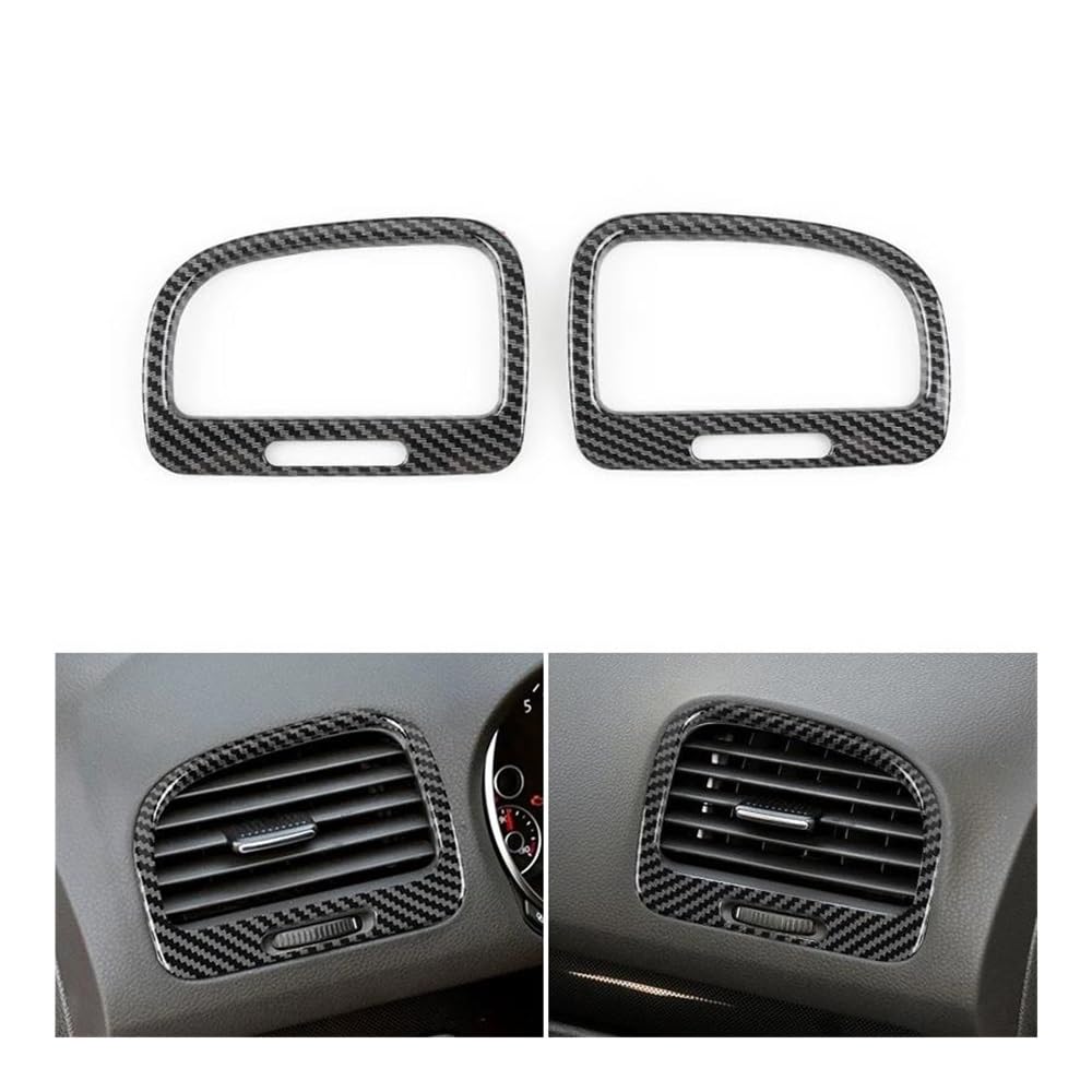 Dekoration Abdeckung Für Golf 6 Für MK6 2008-2013 Center Konsole Getriebe Shift AC CD Media Panel Air Outlet Vent Abdeckung Fenster Lift Rahmen Trim von GUICFRF