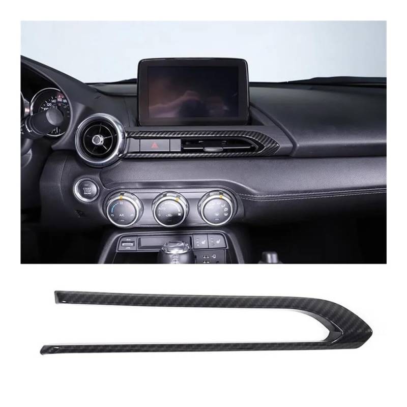 Dekoration Abdeckung Für MX-5 Für MX5 ND 2016 Auto Zentrale Steuerung Dashboard Navigation Panel Aufkleber Vollen Satz Innen Dekoration Trim Kit LHD von GUICFRF