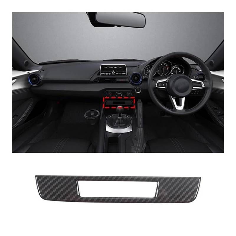 Dekoration Abdeckung Für MX-5 Für MX5 ND 2016 Auto Zentrale Steuerung Dashboard Navigation Panel Aufkleber Vollen Satz Innen Dekoration Trim Kit LHD von GUICFRF