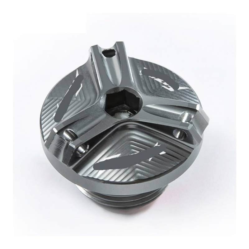 GUICFRF Fluid Cap Für F&Azer Für FZ6 Für FZ6R Für FZ1 Für FZ8 Für F&Azer Für FZ750 FZR1000 Moto Rrad Motoröl-Einfüll Deckel Ölfilter Deckel Schutzzu Behör von GUICFRF