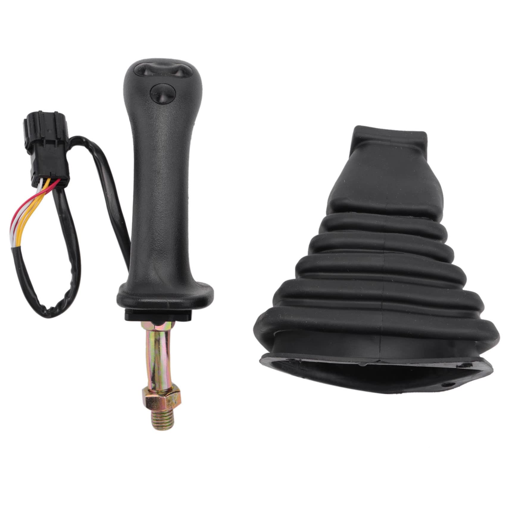 3 Tasten Bagger Joystick Assy Getriebe mit Staubschutz für Doosan DX150 215 225 300 370-9C Rechts von GUIJIALY