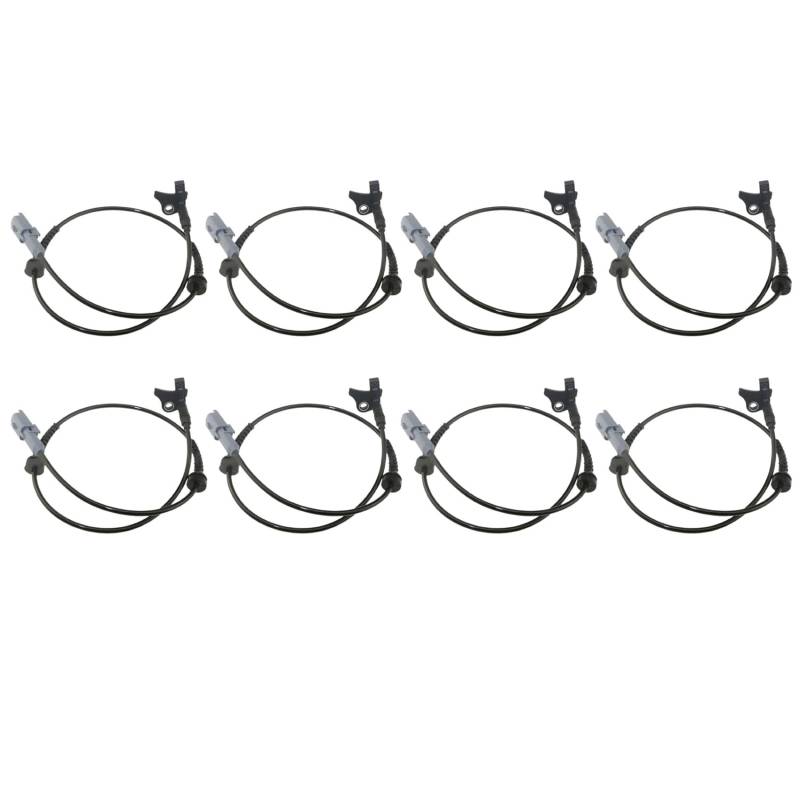 8X 9665386780 ABS Raddrehzahlsensor Stecker vorne links rechts 4545K3 4545F5 96496780 für 307 C4 DS4 von GUIJIALY