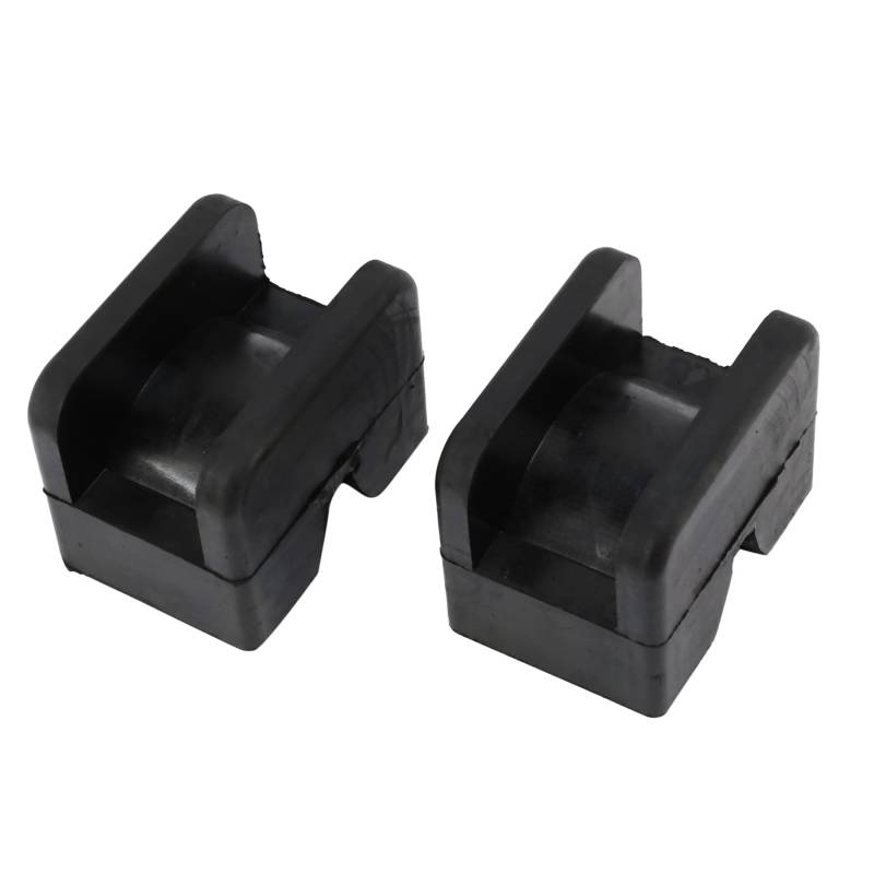 2 x Gummi-Pad-Ständeradapter, Universal-Gummi-Schlitzschiene, Schweißschutz, Auto-Hebepads von GUIJIALY