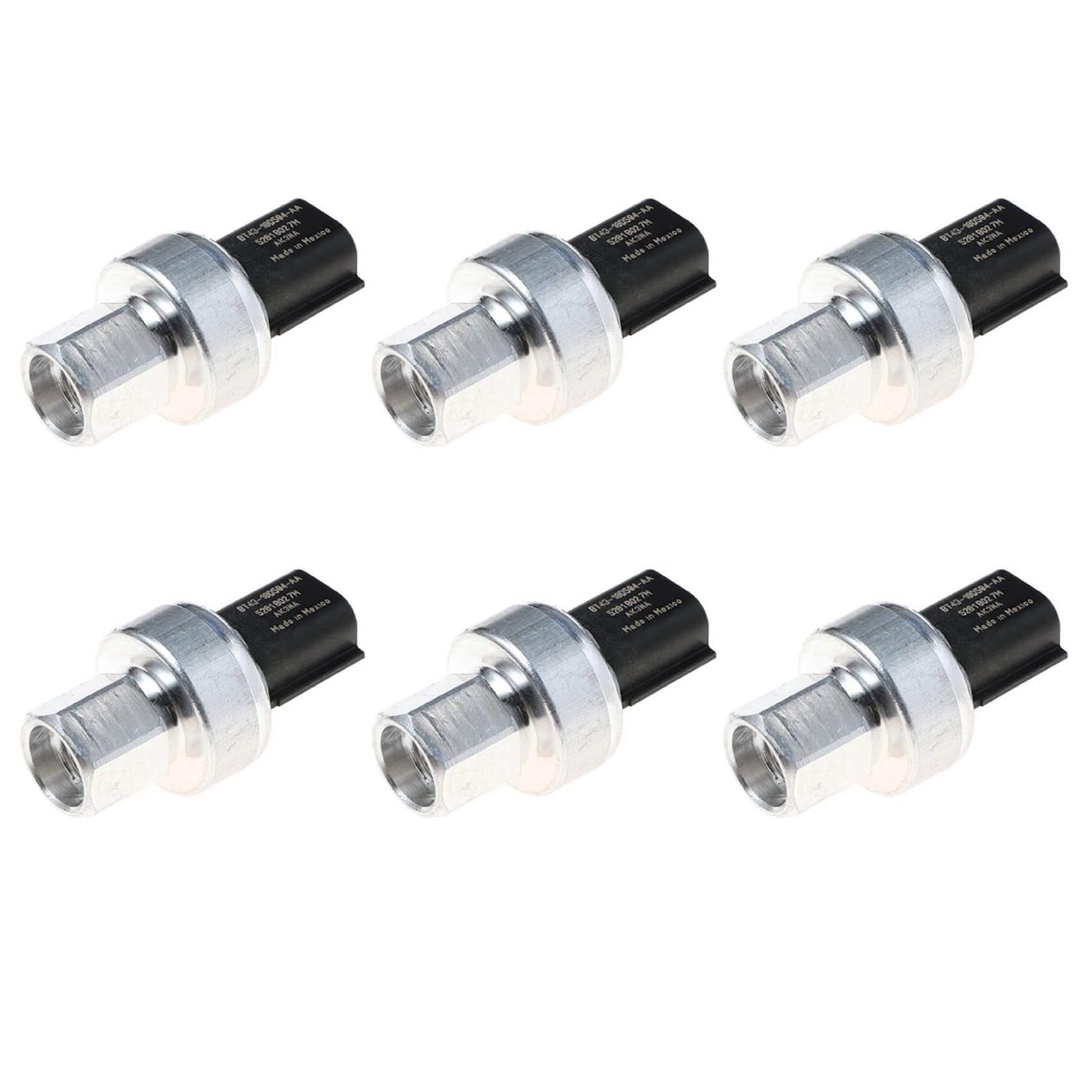 6X BT4319D594AA A/C Druckschalter Sensor Klimaanlage Drucksensor für 2009-2014 BT43-19D594-AA von GUIJIALY