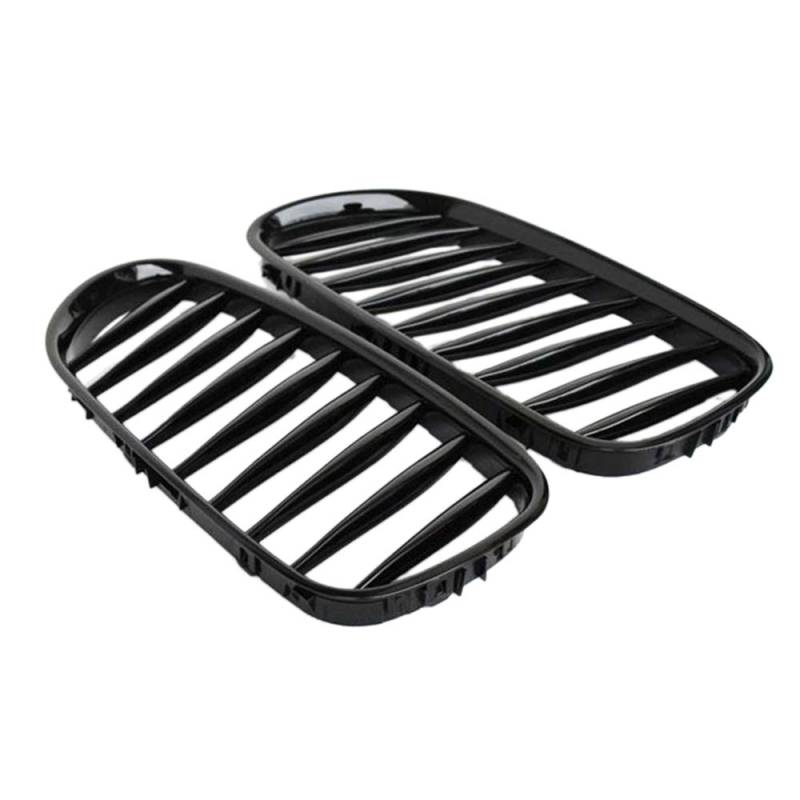 GUIJIALY E85 Kühlergrill, Ersatz-Nierengrill für Z-Serie Z4/E85 2003–2008 (glänzendes Schwarz) von GUIJIALY