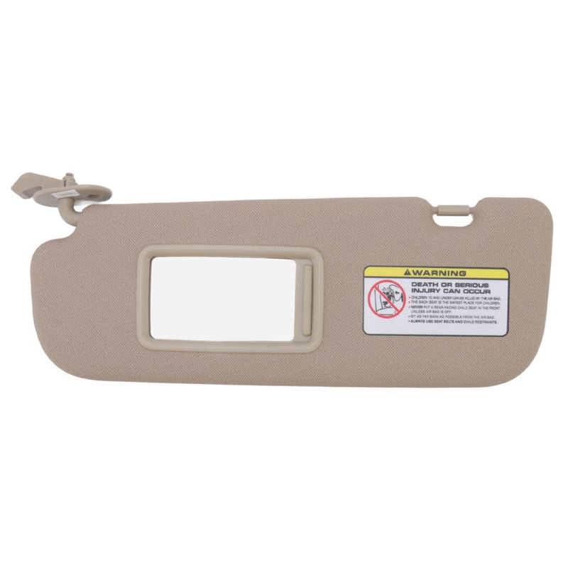 GUNIU Auto-Sonnenblende 852103X000TX Beige Innensonnenschutz Sonnenschutz Ersatz passend for Hyundai Elantra 2011-2015 Autostil(Left) von GUNIU