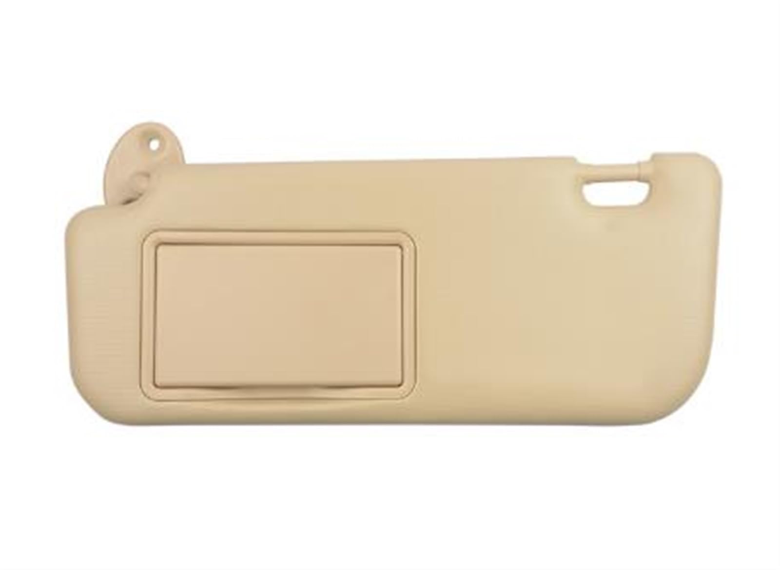 GUNIU Grau Beige Sonnenblende mit Make-up-Spiegel, passend for Toyota Corolla 2014–2017, Autozubehör, Sonnenblende(Beige Left Side) von GUNIU