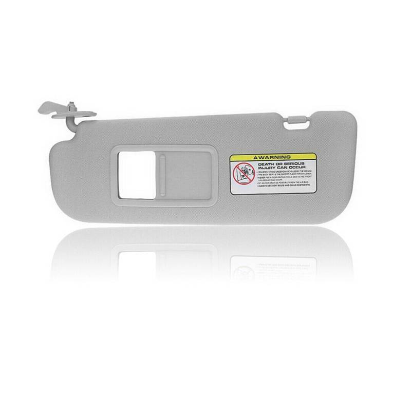 GUNIU Passend for Hyundai Elantra Auto-Sonnenblende, kein Hellgrau, Links, rechts, ABS-Sonnenschutz, Sonnenblende, Blockschatten 2011–2015, 852103X000TX, Zubehör(Grey Left) von GUNIU