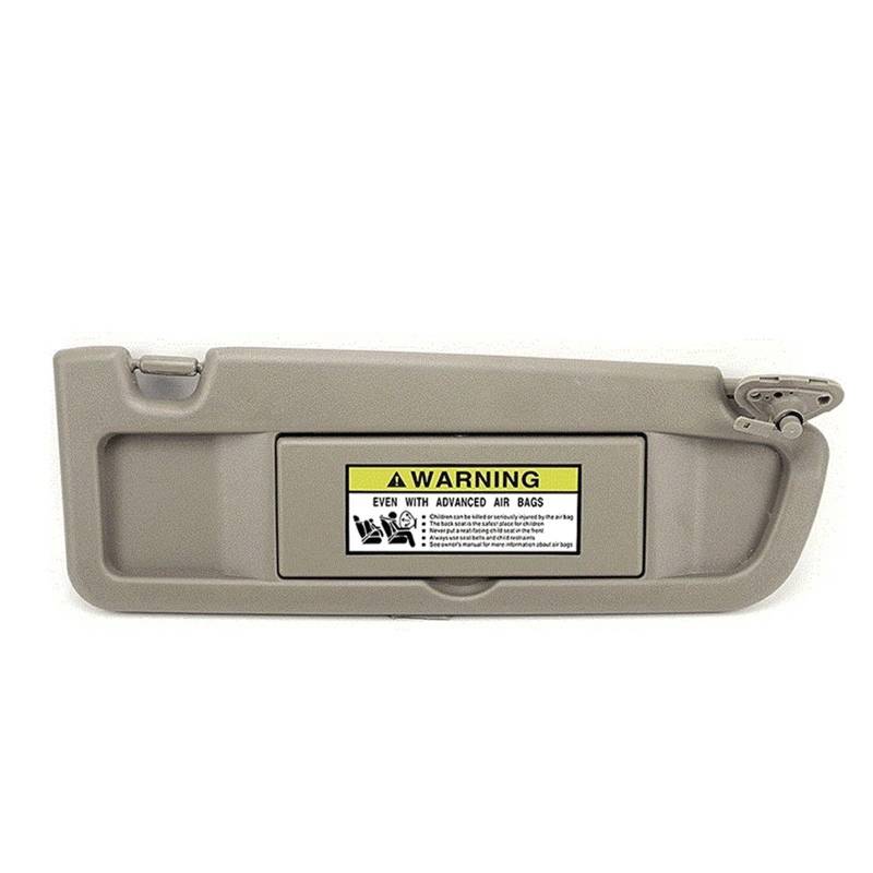 GUNIU Sonnenblende Links rechts Fahrerseite Sonnenschutz Auto Sonnenblende Schild Block Schatten passend for Civic 2006–2008 83230-SNA-A01ZA(Right Warm Grey) von GUNIU