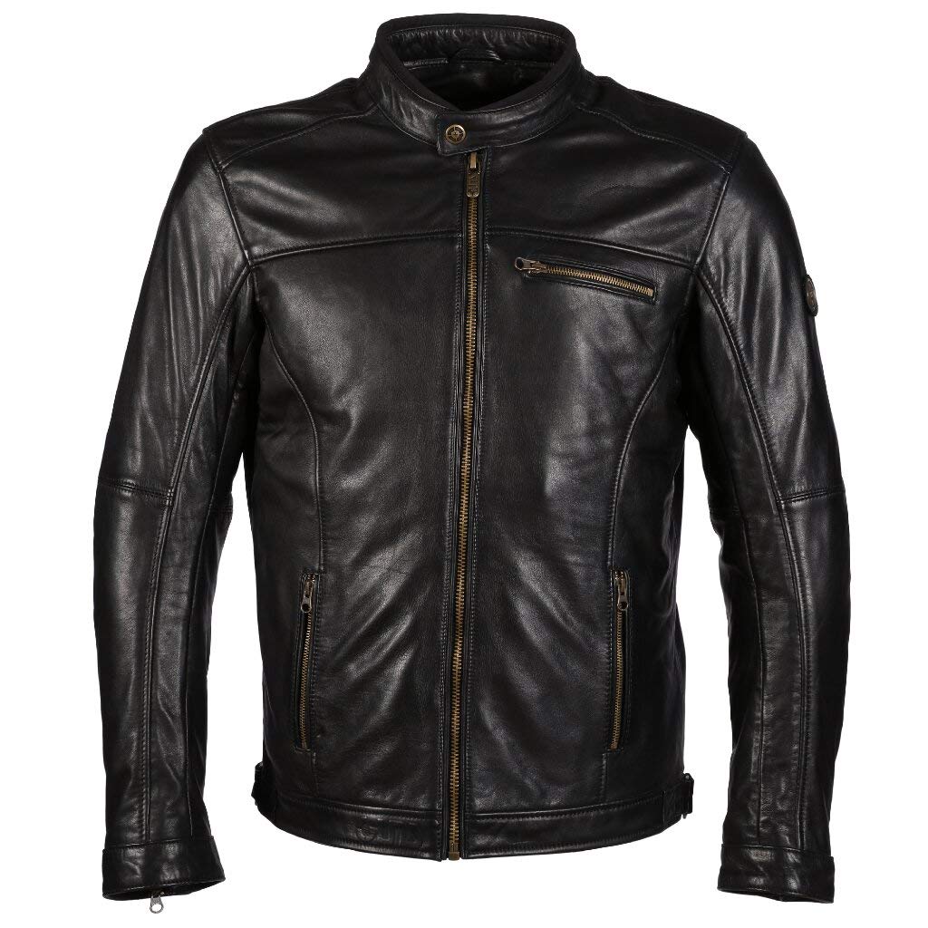 GUNS Alto Herren Lederjacke, Premium, Hellbraun, L von GUNS