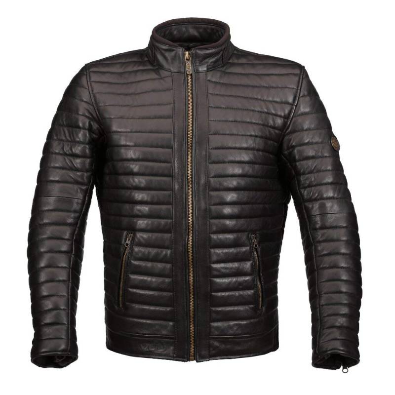 Spark Herren Lederjacke, Premium, Gr. L, Schwarz von GUNS