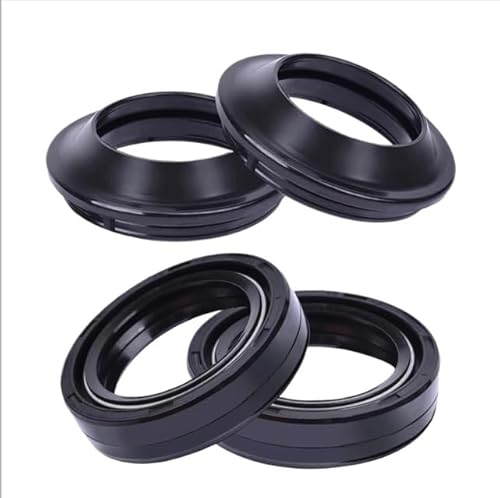 38x50x11 Motorrad Gabel Dämpfer Öl Dichtung Staub Abdeckung Fit for ZX600 Ninja 600R 88-94 KX 125 250 KL650 KZ1000 KZ1100 von GUOFHUIO