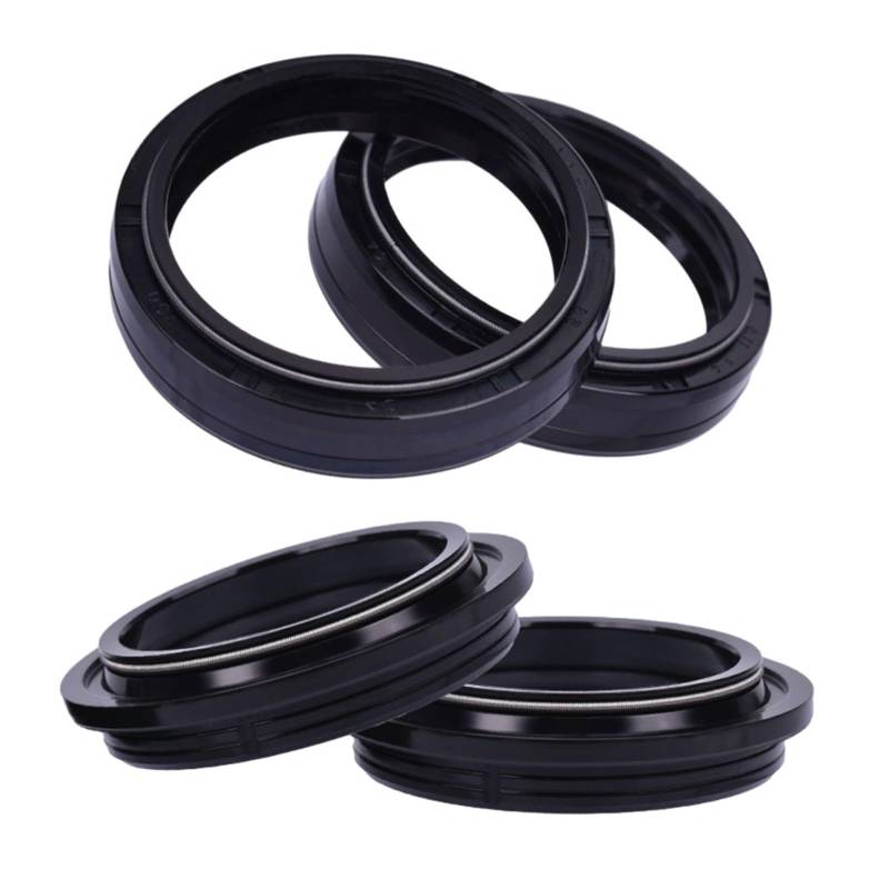 43 * 53 * 9.5/11mm Motorrad Gabel Dämpfer Öl Dichtung Staub Abdeckung for XR250L XR350 CB400F CB600F CBR600RR XL600V XR600R von GUOFHUIO