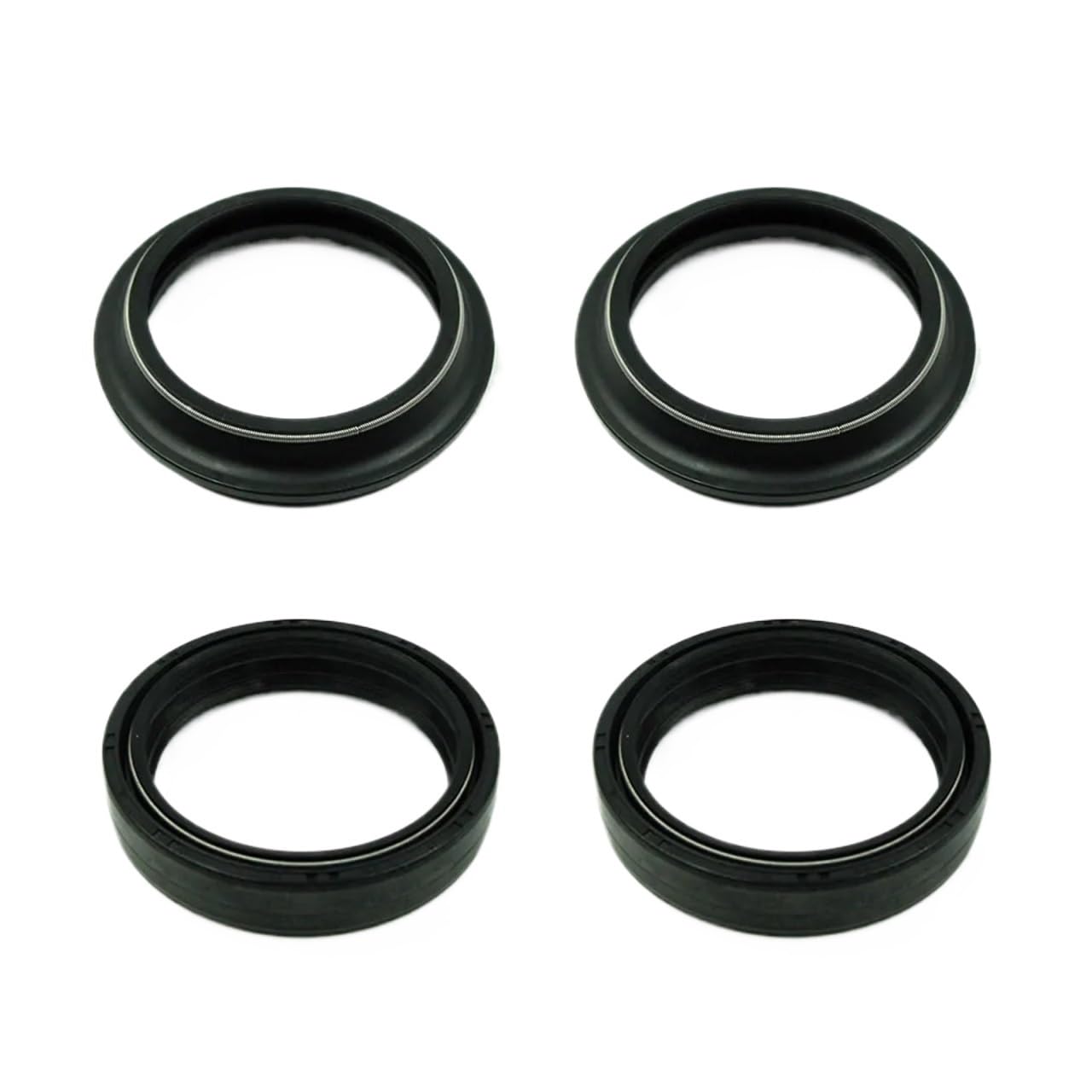 47 * 58 * 11/14mm Motorrad Gabel Dämpfer Schock Öl Dichtung Staub Dichtung for Dirt Bike Motocross enduro Zubehör von GUOFHUIO