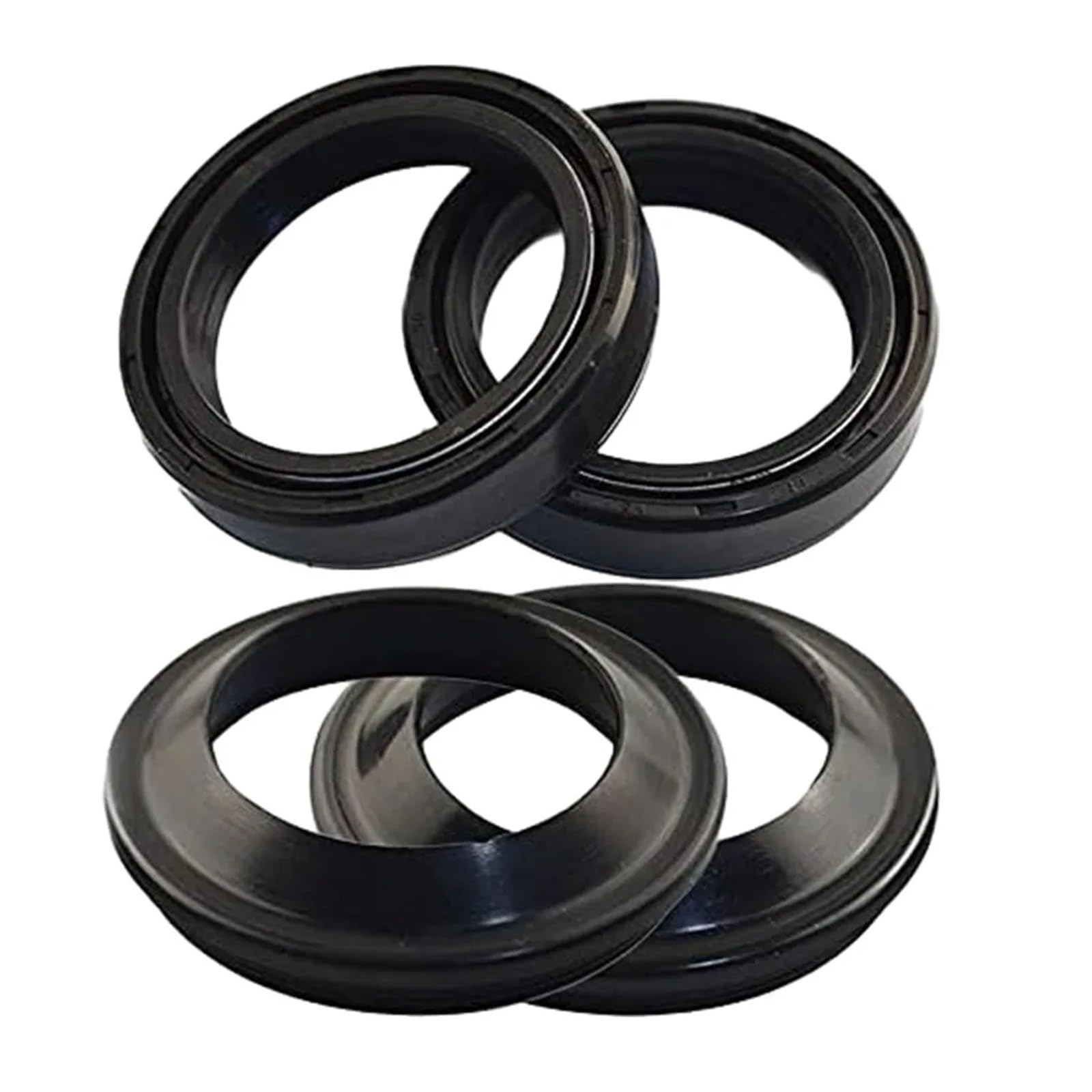 48x61x11 MM Motorrad Gabel Dämpfer Öl Dichtung Staub Abgedichteten Ring for FJR1300A 2004-2012 XVS1100 Drag Star 2000-2003 von GUOFHUIO