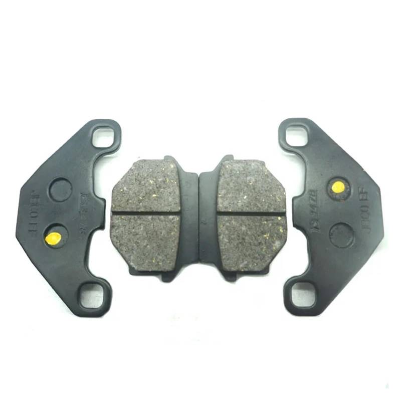 Motorrad Bremsbeläge Vorne Hinten for K-AW KEF300 L-akota 300 1995 1996-2000 / L-akota S-port 2001-2003 KEF 300 Lak-ota300 ATV(2 X Front Brake Pads) von GUOFHUIO