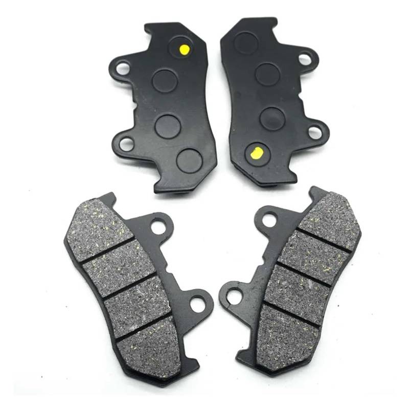 Motorrad-Bremsbeläge vorne und hinten, Set for HD GL1200 Gold Wing 1984 GL1200A G-old Wing As-penca 1984–1987 GL1200I GL1200L(2 Front Brake Pads) von GUOFHUIO