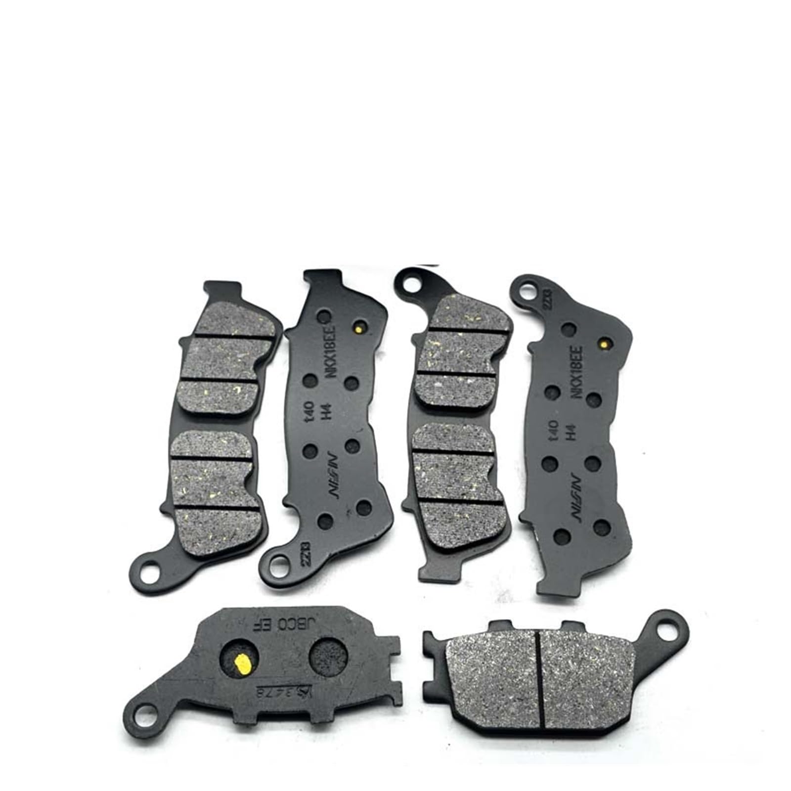 Motorrad-Bremsbeläge vorne und hinten, for H-OND CB1300SAD S-uper Bol-dor ABS E 2016 2017 2018 2019 2020 CB1300TA 2010–2020(Whole Set) von GUOFHUIO