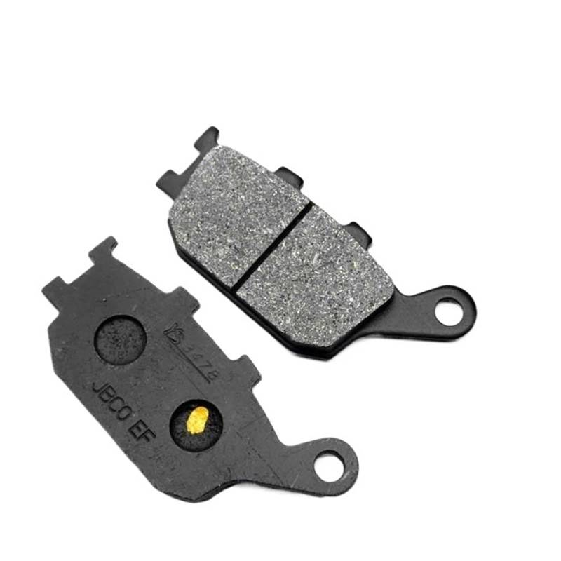 Motorrad-Bremsbeläge vorne und hinten, for H-OND CBR600F ABS Modell 2011 2012 2013 XL700VA T-rasalp ABS 2008 2009 2010 2011 2012(Rear Brake Pads) von GUOFHUIO