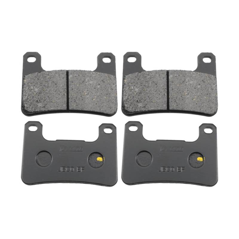 Motorrad-Bremsbeläge vorne und hinten for Hd CBR600RR CBR600 CBR 600RR ABS 2007–2017(2 Front Brake Pads) von GUOFHUIO