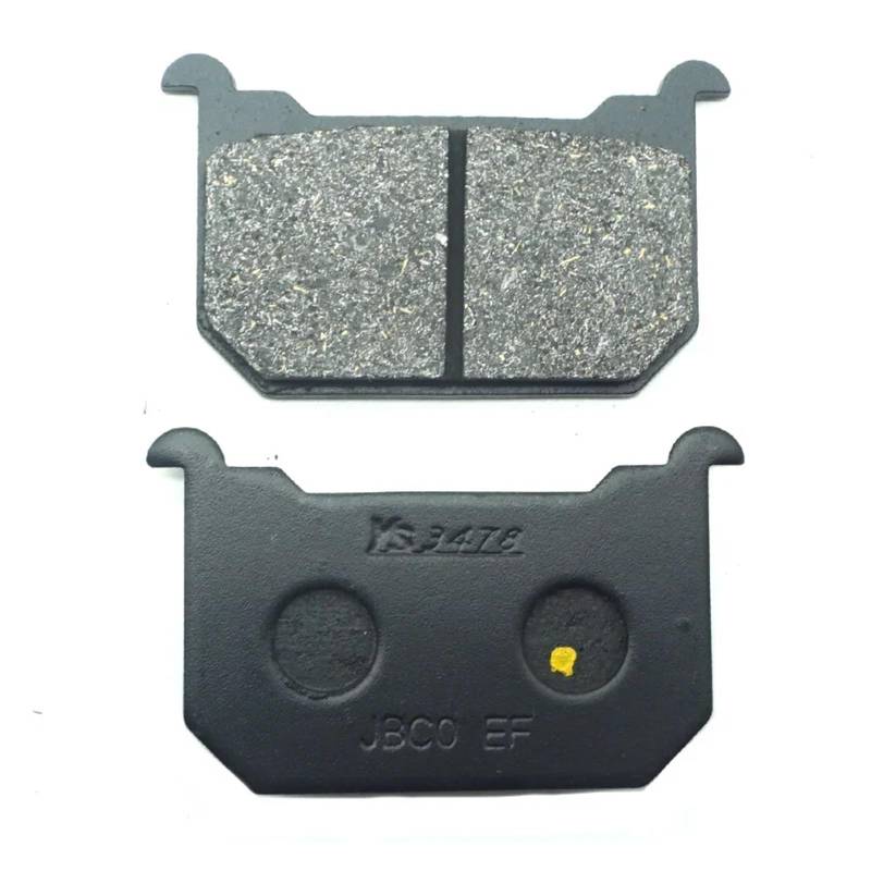 Motorrad-Bremsbeläge vorne und hinten for K-AWA Z400 E4 FX 1981 Z750 N1-N2 1982–1983 Z 400 750(Front Brake Pads) von GUOFHUIO