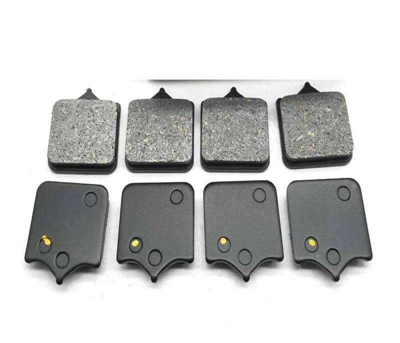 Motorrad-Bremsscheiben-Set for vorne und hinten, for GI-LE 600 Su-perspor 2002 2003(4 Front Brake Pads) von GUOFHUIO